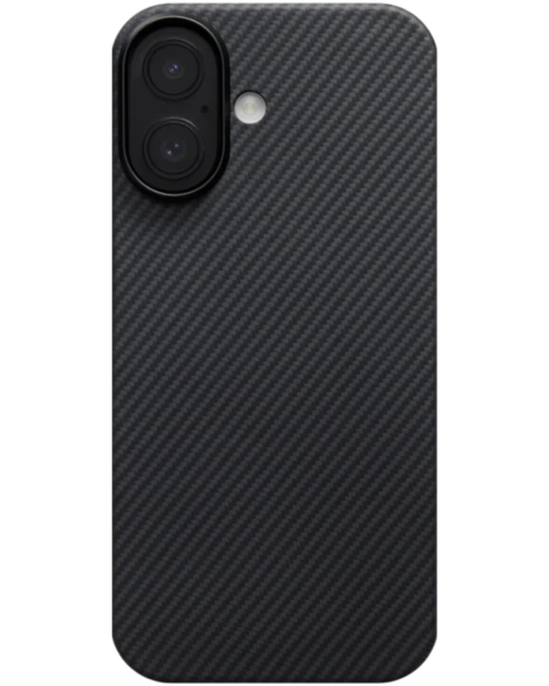 Чохол Pitaka Ultra-Slim Twill Black/Grey для iPhone 17 - 3 - 1