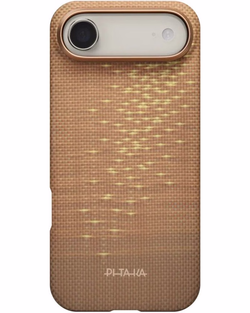 Чехол Pitaka Ultra-Slim Golden Glint для iPhone Air