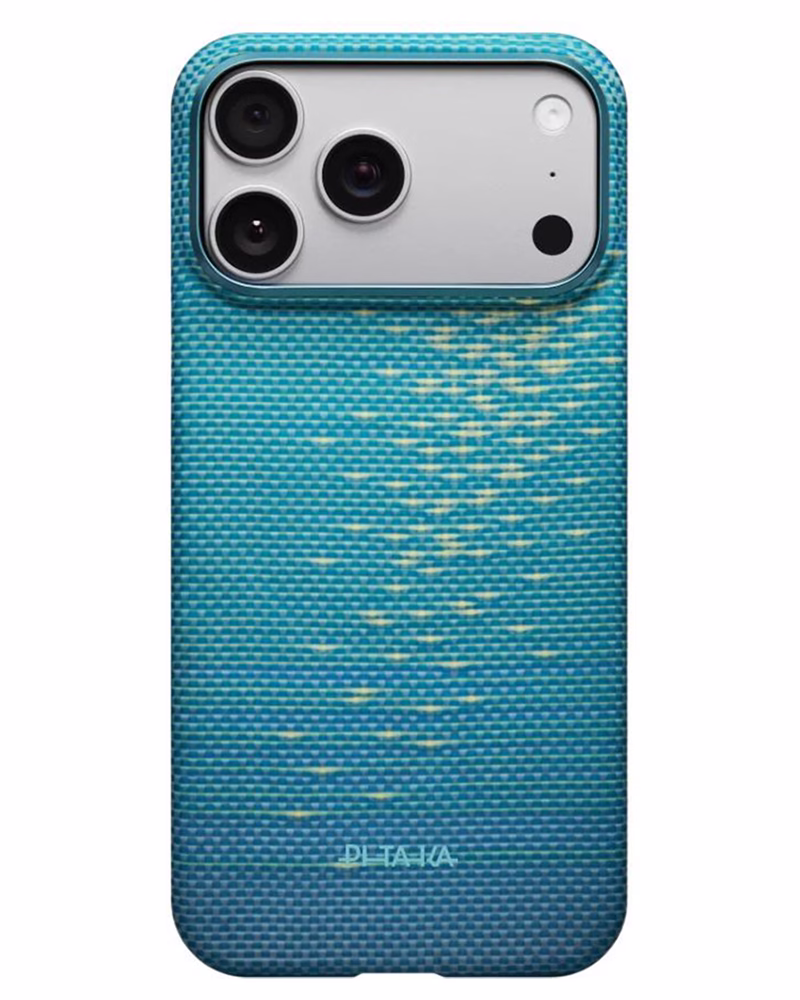 Чехол Pitaka Ultra-Slim Lucid Blue для iPhone 17 Pro