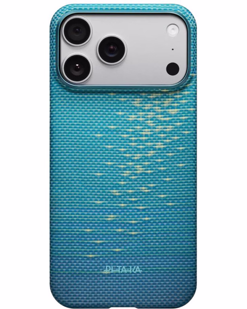 Чехол Pitaka Ultra-Slim Lucid Blue для iPhone 17 Pro Max