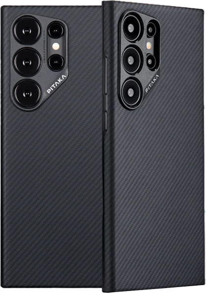 Чехол Pitaka MagEZ Case 4 Twill Black/Grey для Samsung Galaxy S24 Ultra (KS2401U)