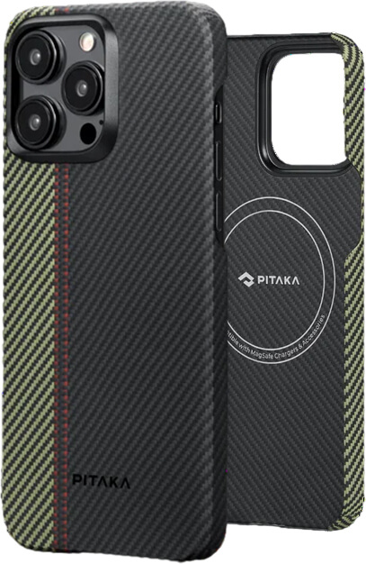 Чехол Pitaka MagEZ Case 4 Fusion Weaving Overture for iPhone 15 Pro (FO1501P)