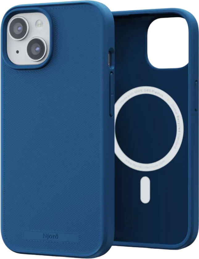 Чехол-накладка Njord 100% GRS MagSafe Case Blue для iPhone 15