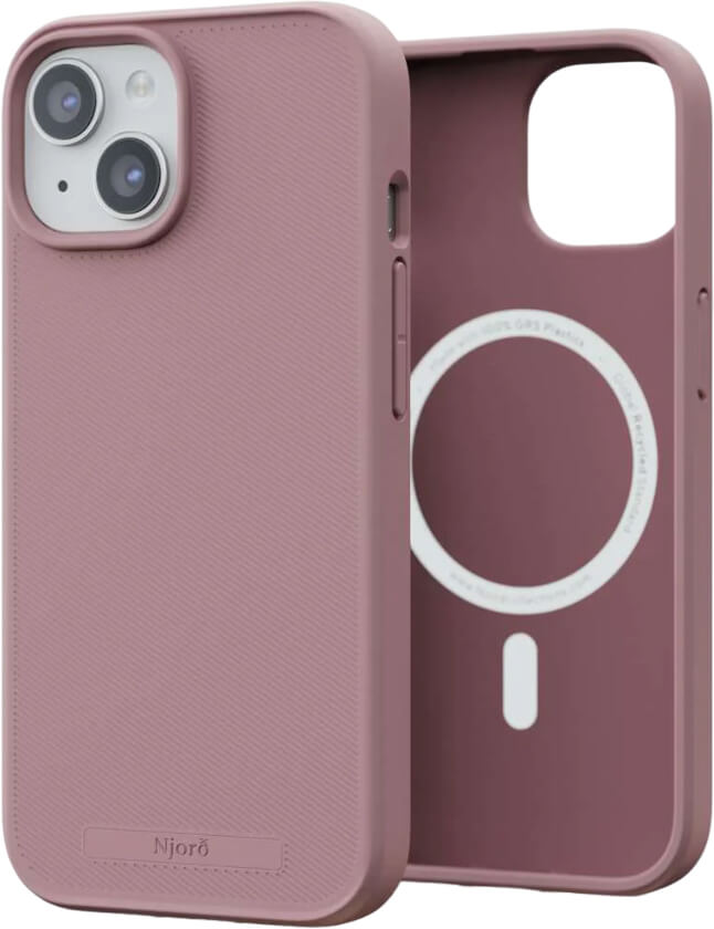 Чехол-накладка Njord 100% GRS MagSafe Case Pink Blush для iPhone 15