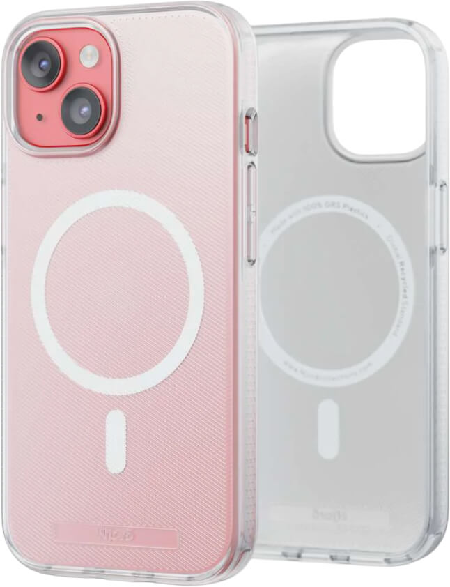 Чехол-накладка Njord 100% GRS MagSafe Case Translucent для iPhone 15