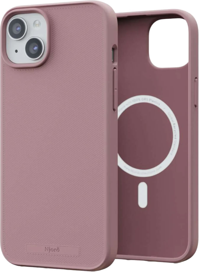 Чехол-накладка Njord 100% GRS MagSafe Case Pink Blush для iPhone 15 Plus