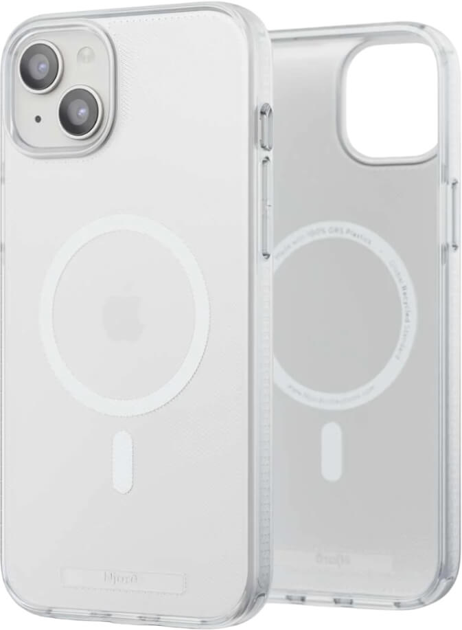 Чехол-накладка Njord 100% GRS MagSafe Case Translucent для iPhone 15 Plus