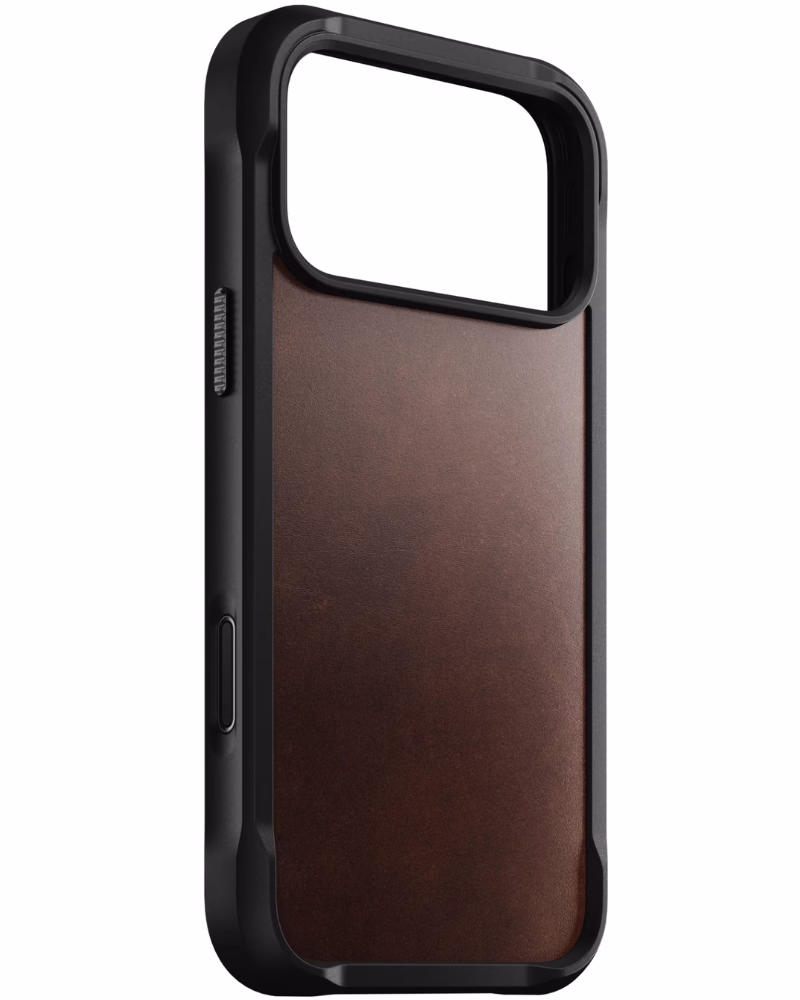 Шкіряний чохол Nomad Rugged Horween Rustic Brown для iPhone 17 Pro Max
