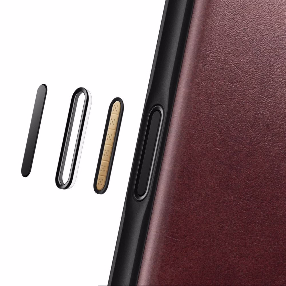 Шкіряний чохол Nomad Modern Horween Burgundy для iPhone 17 Pro Max - 6