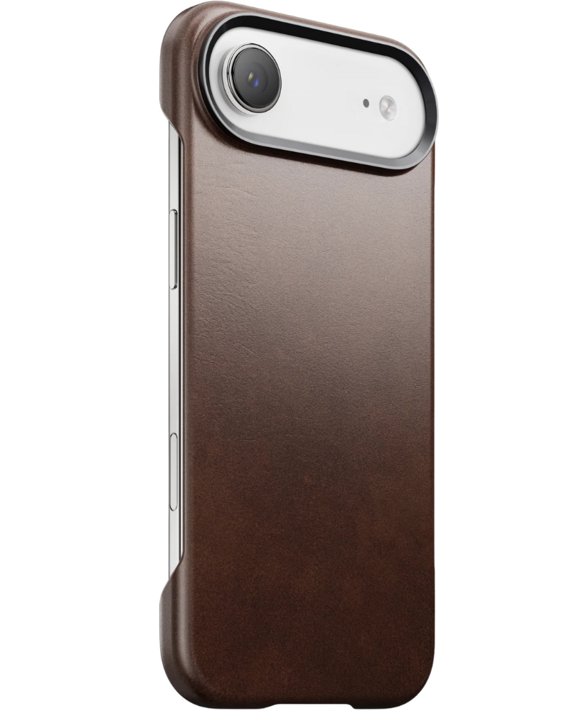 Шкіряний чохол Nomad Traditional Horween Rustic Brown для iPhone Air