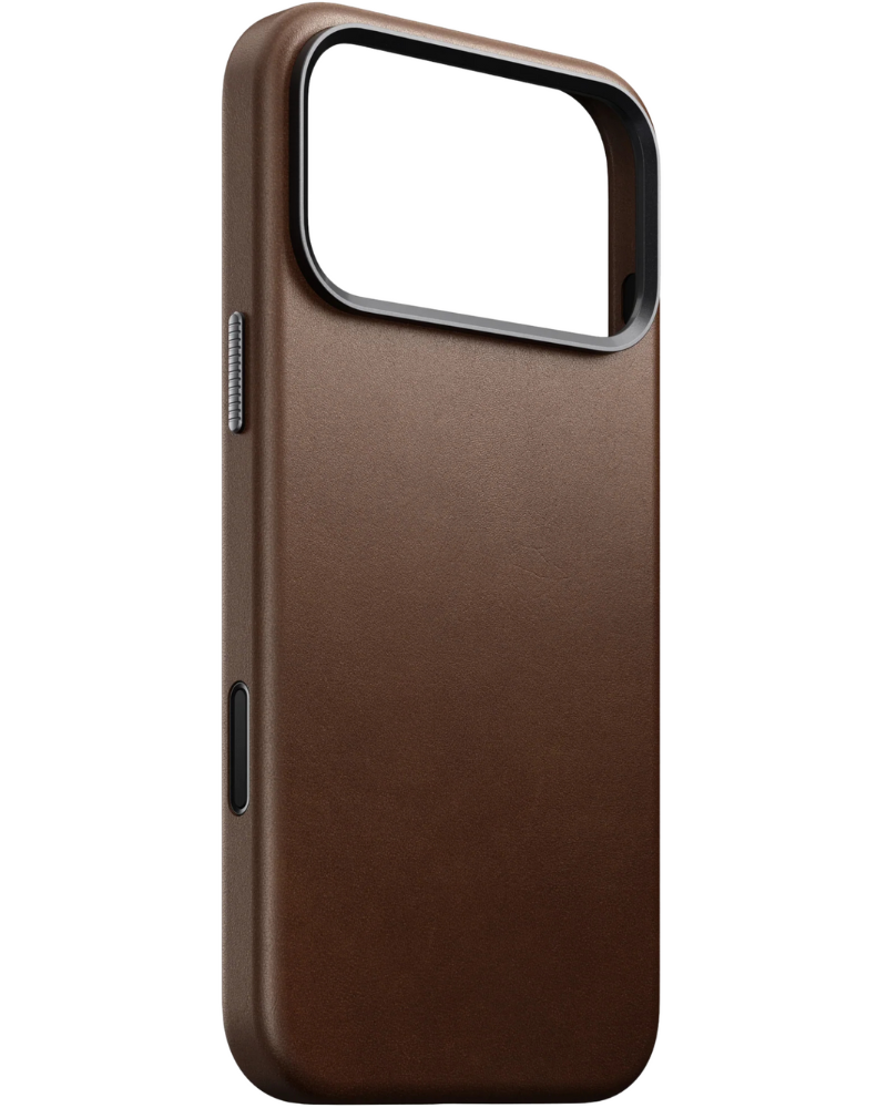 Кожаный чехол Nomad Traditional Brown для iPhone 17 Pro Max - 3 - 1