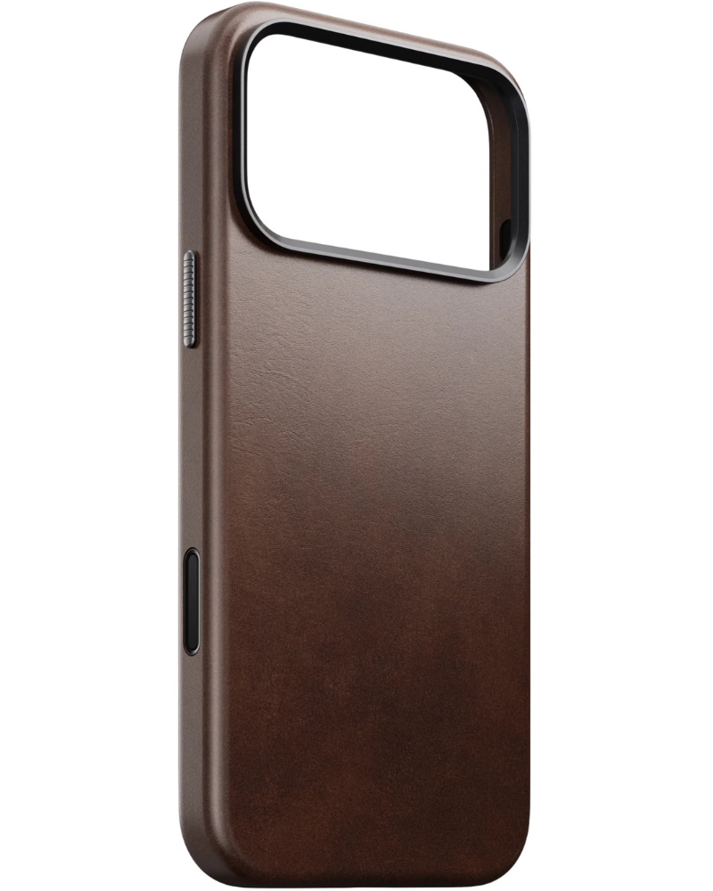 Кожаный чехол Nomad Traditional Horween Rustic Brown для iPhone 17 Pro Max - 3 - 1