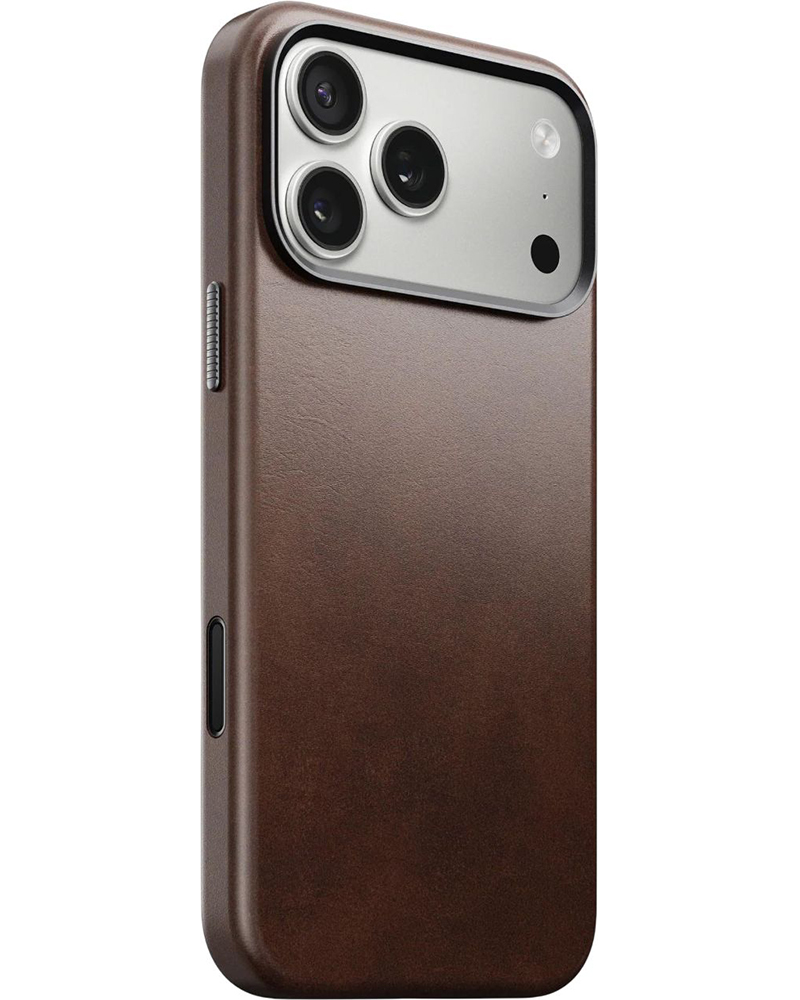 Кожаный чехол Nomad Traditional Horween Rustic Brown для iPhone 17 Pro Max - 3 - 1