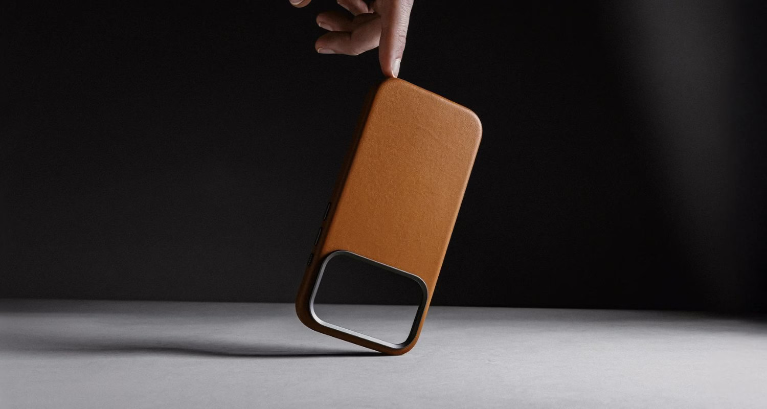 Шкіряний чохол Nomad Traditional English Tan для iPhone 17 Pro Max - 4