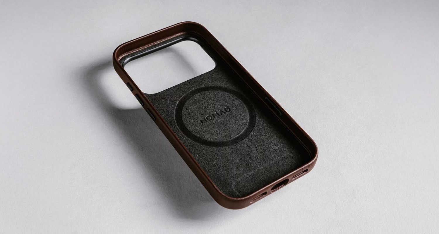 Шкіряний чохол Nomad Traditional Brown для iPhone 17 Pro - 3