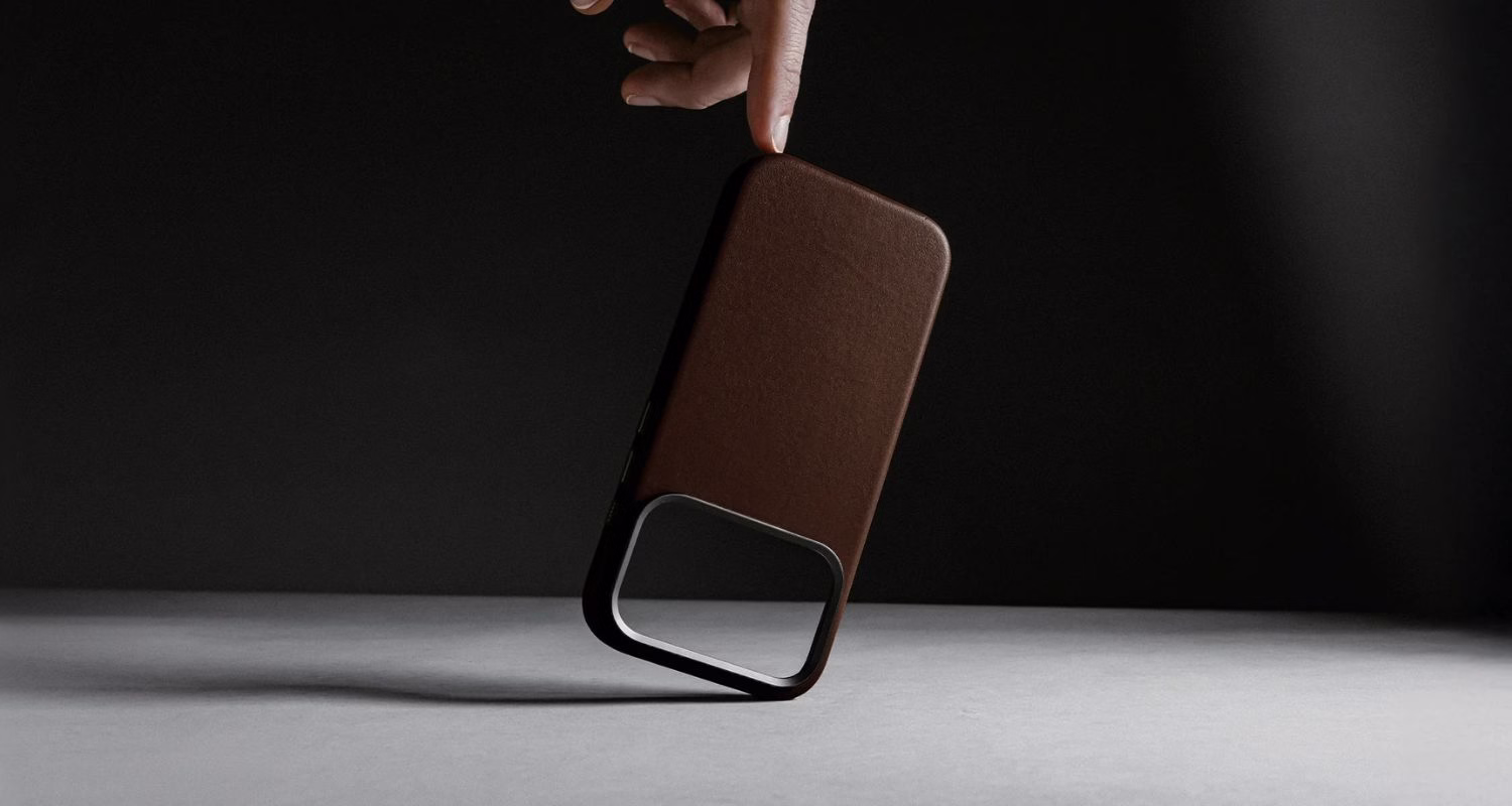 Шкіряний чохол Nomad Traditional Brown для iPhone 17 Pro - 4