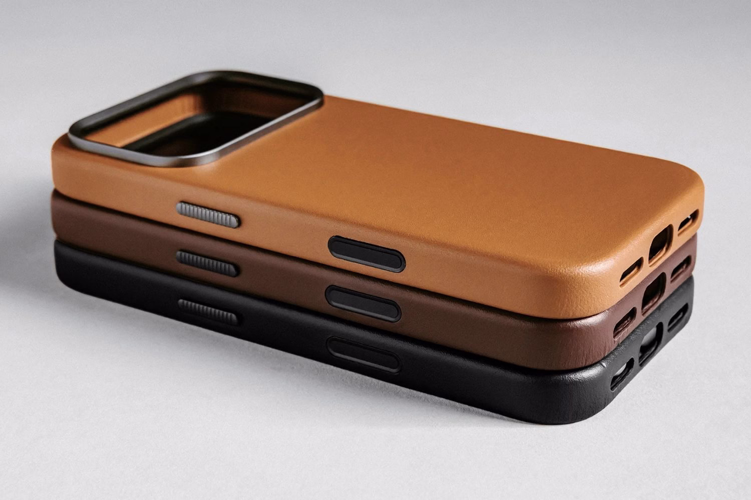 Шкіряний чохол Nomad Traditional English Tan для iPhone 17 Pro - 8