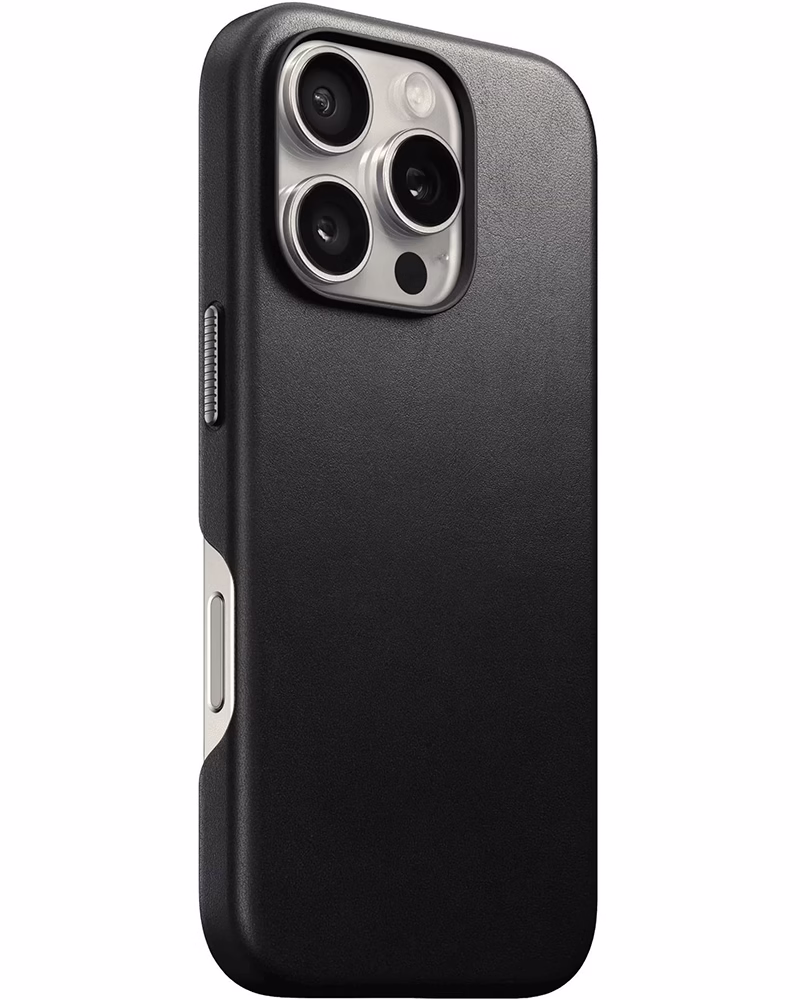 Чехол Nomad Traditional Leather Case Black Horween for iPhone 16 Pro (NM01395485)