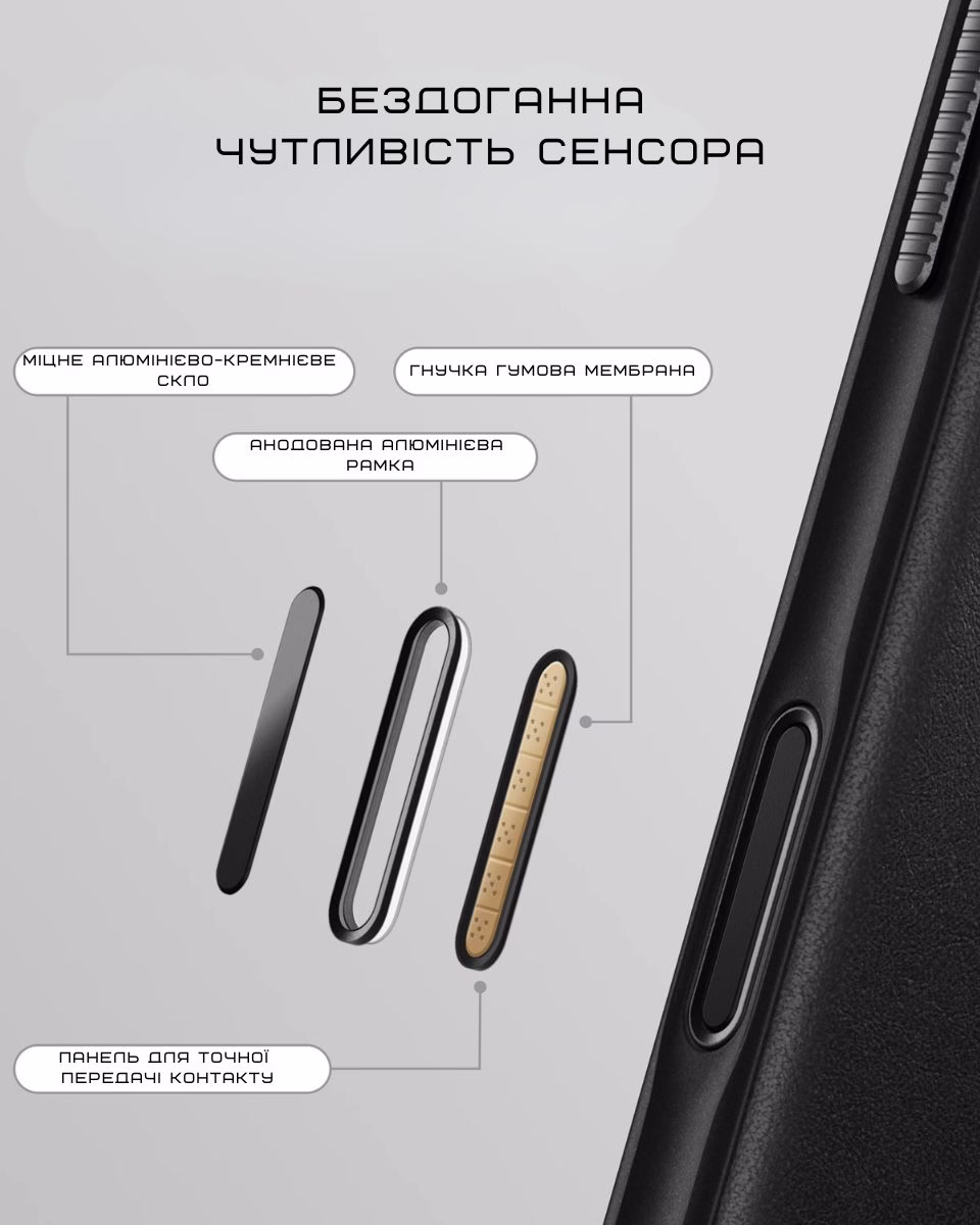 Шкіряний чохол-книжка Nomad Modern Folio Black для iPhone 17 Pro Шкіряний чохол-книжка Nomad Modern Folio Black для iPhone 17 Pro - 1 - 6