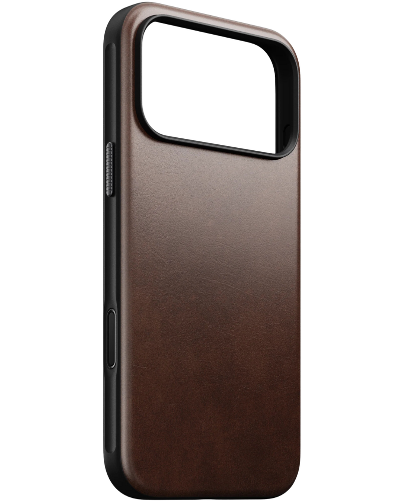 Шкіряний чохол Nomad Modern Horween Rustic Brown для iPhone 17 Pro Max - 3 - 1