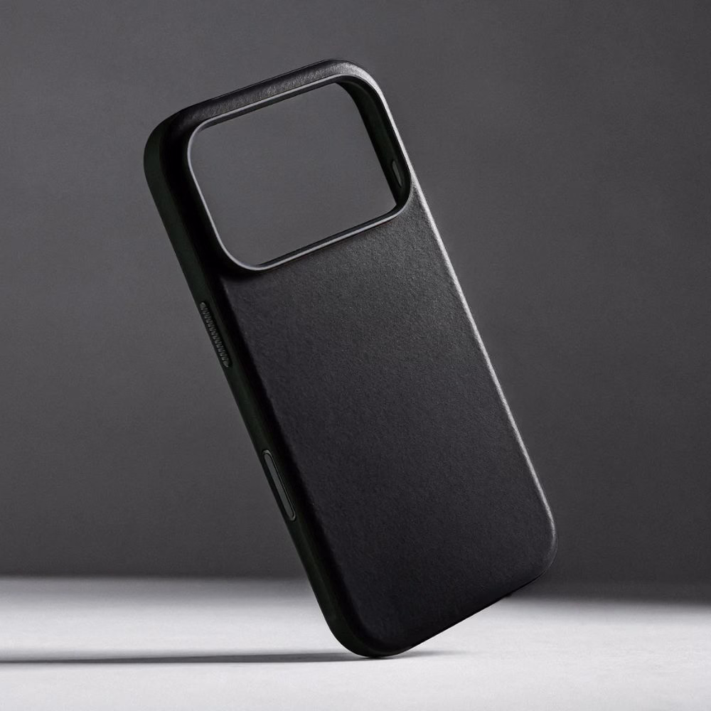Шкіряний чохол Nomad Modern Horween Black для iPhone 17 Pro Max - 7