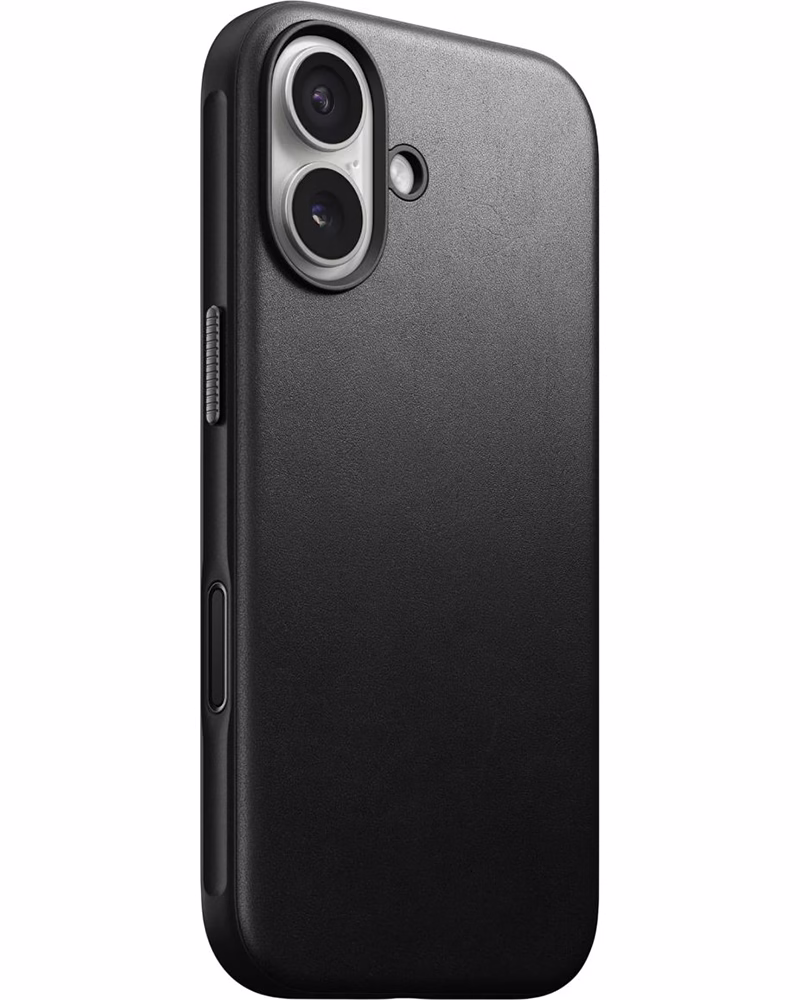 Кожаный чехол Nomad Modern Black для iPhone 17