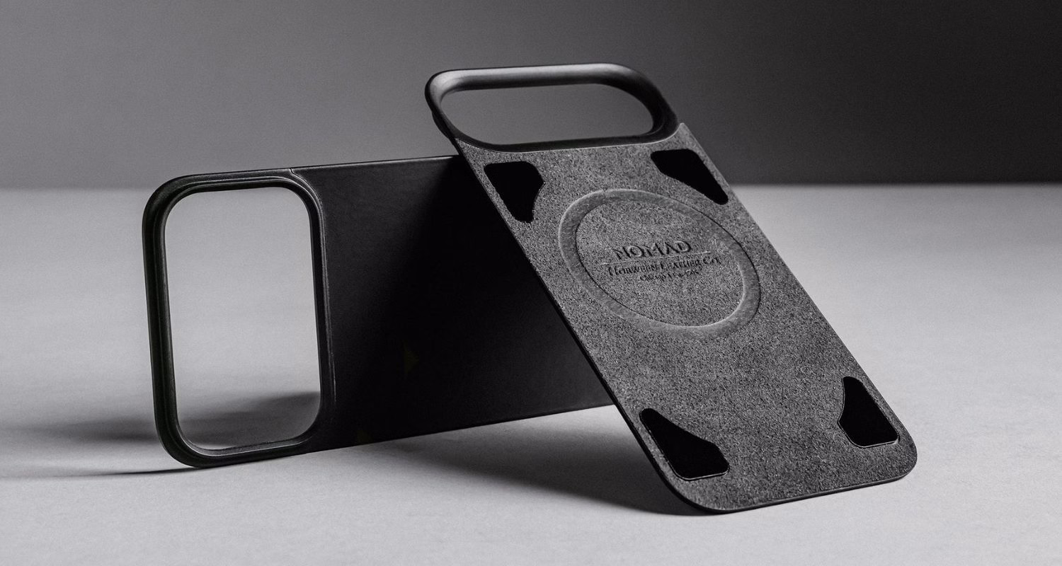 Шкіряний чохол Nomad Magnetic Horween Black для iPhone 17 Pro - 6