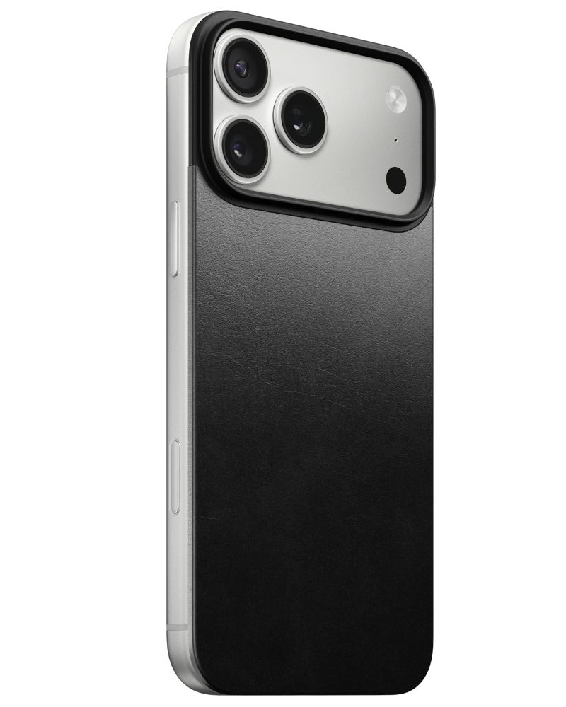 Шкіряний чохол Nomad Magnetic Horween Black для iPhone 17 Pro Max