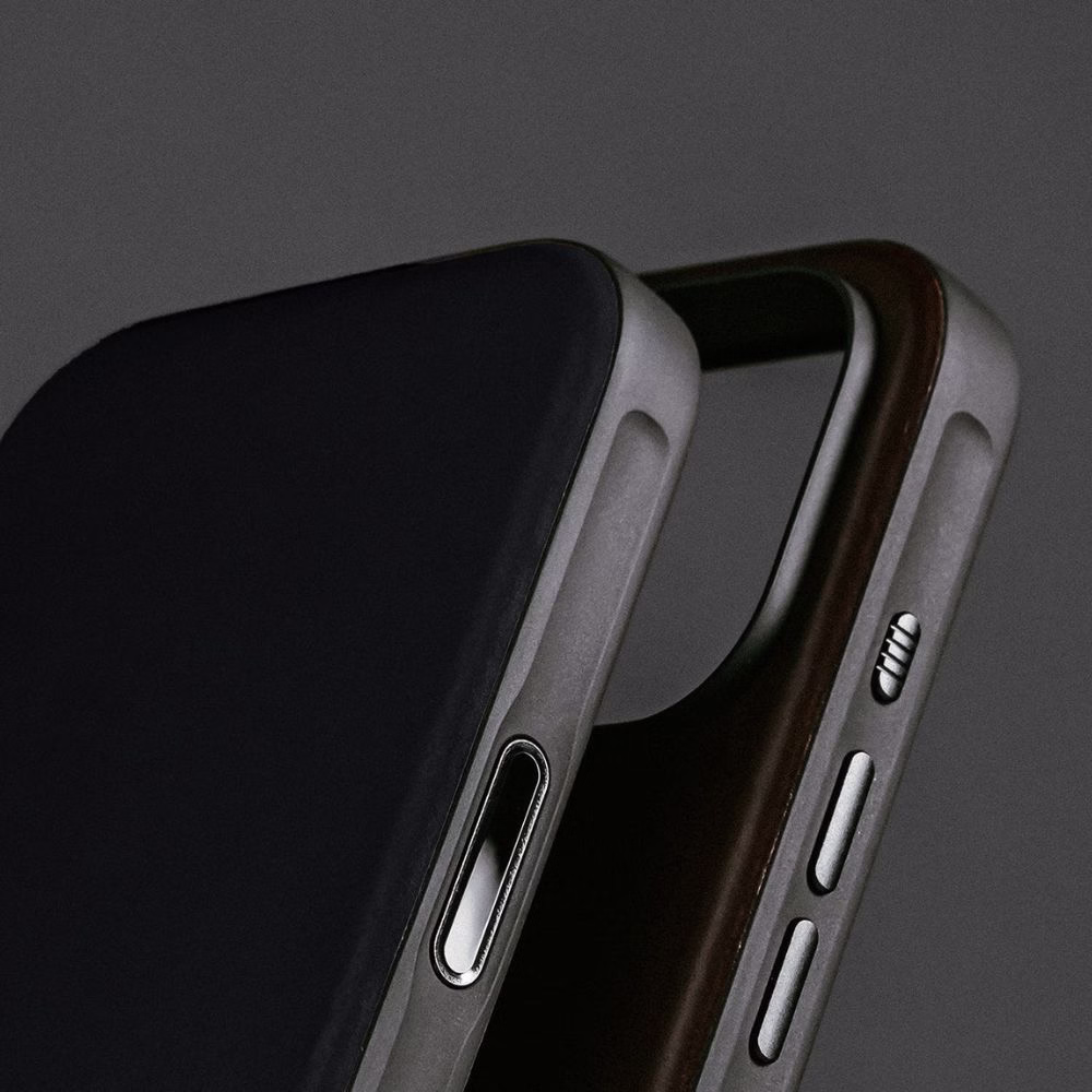 Шкіряний чохол Nomad Modern Black для iPhone 17 - 4