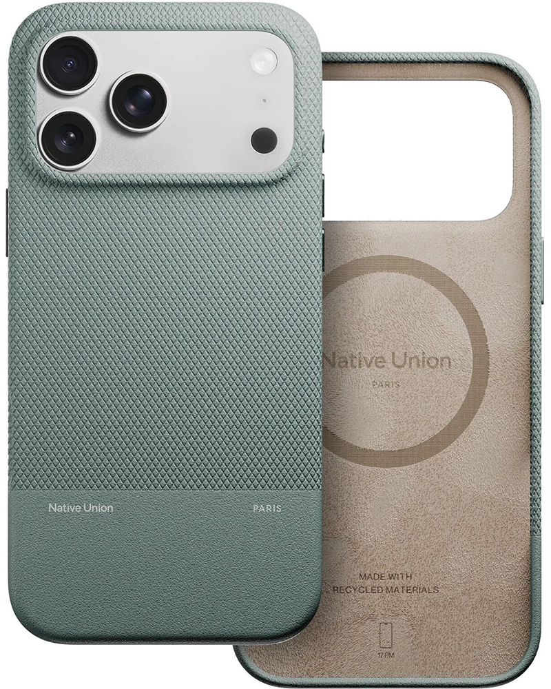 Чехол Native Union (RE) Classic для iPhone 17 Pro Slate Green - 3 - 1