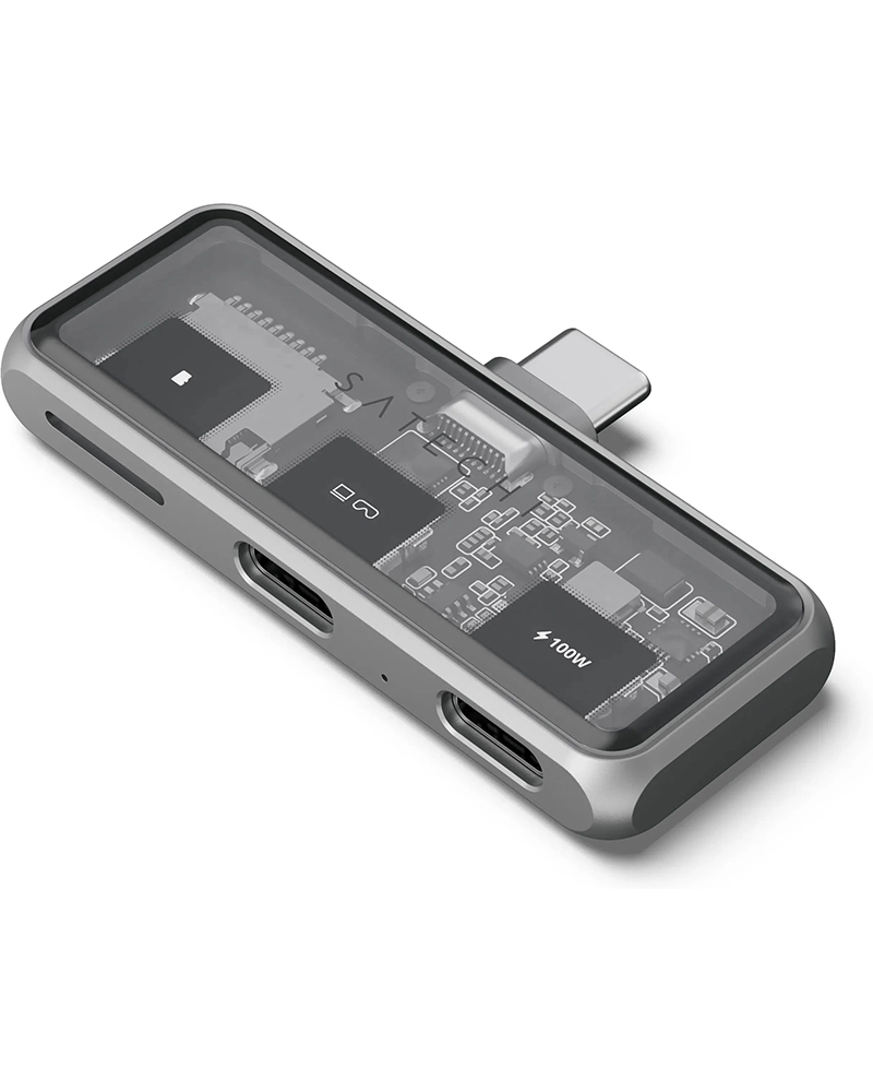 Хаб Satechi Mobile XR Hub with microSD Reader Space Grey (ST-HXRAJM)