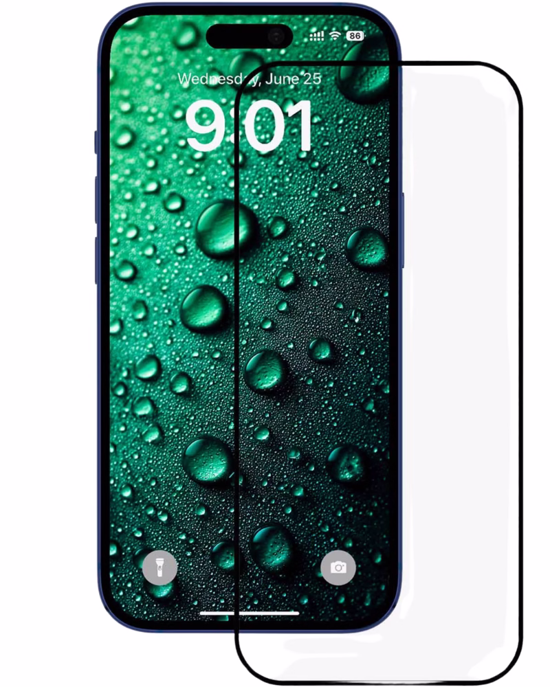 sliding Anank 3D Invisible 5X Reinforced Glass for iPhone 17 (6975593907651)