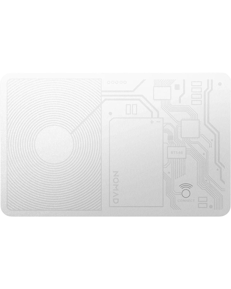 Картка відстеження Nomad White з підтримкою Find My
