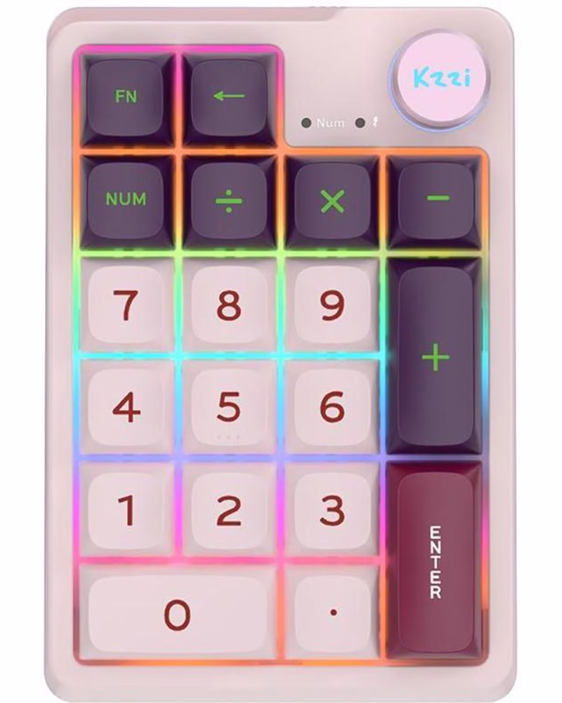 Бездротовий нампад KZZI K20 (Reappear Switch) Nezuko Purple (6935280823114)
