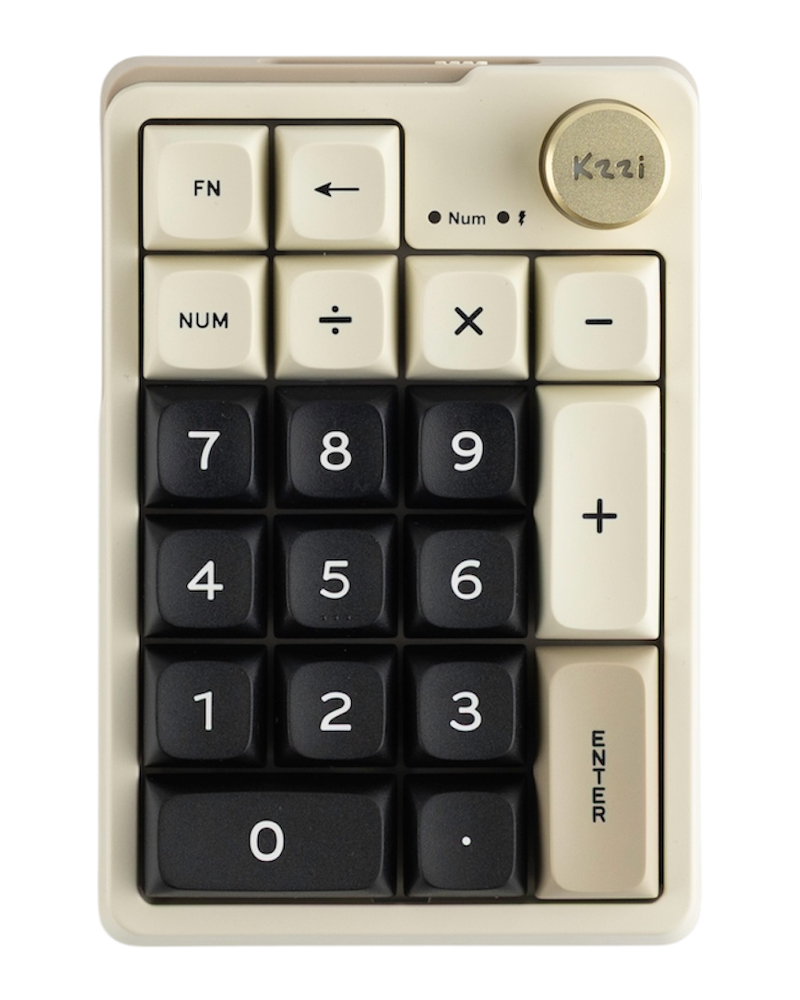 Беспроводной нампад KZZI K20 (Reappear Switch) Starry Gray (6935280824685)