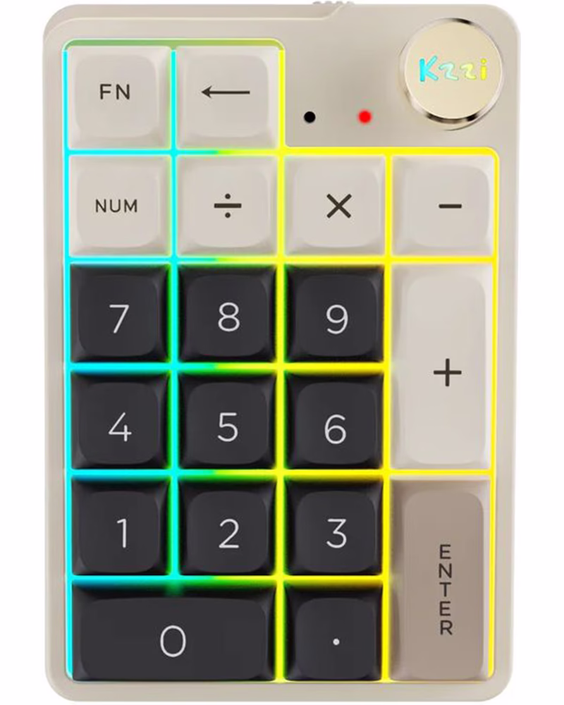 Бездротовий нампад KZZI K20 (Reappear Switch) Starry Gray (6935280824685)