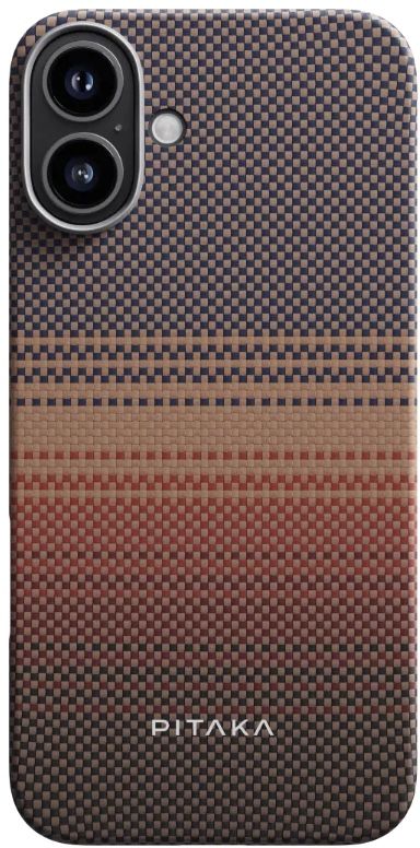 Чохол Pitaka Tactile Woven Case Sunset for iPhone 16 (KI1601U) - 3 - 1