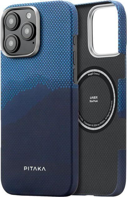 Чехол Pitaka Tactile Woven Case StarPeak Lumintex Over The Horizon for iPhone 16 Pro (KI1603POTH) - 3 - 1