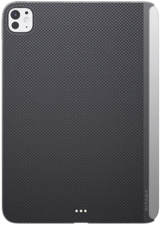 Чохол Pitaka MagEZ Case 2 Plain Black/Grey for iPad Pro 11" M4 (KPD2401P)