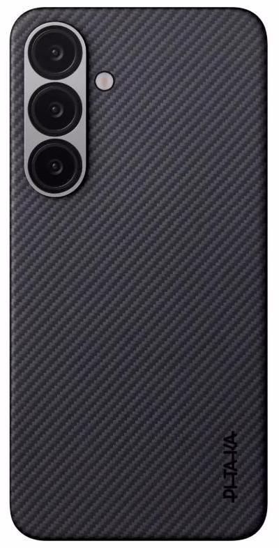 Чехол Pitaka Ultra-Slim Case Classic Twill 600D Black/Grey for Samsung Galaxy S25 Plus (KS2501S)