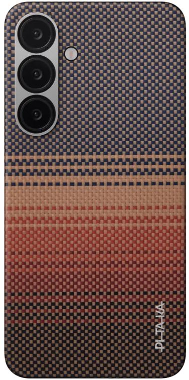 Чохол Pitaka Tactile Woven Case Sunset for Samsung Galaxy S25 (KS2503) - 3 - 1