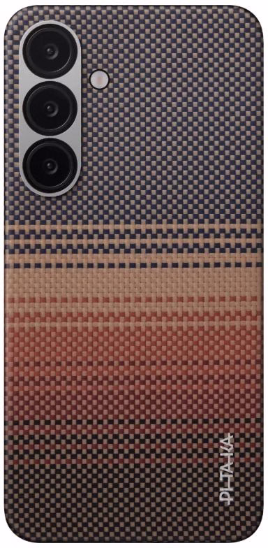 Чехол Pitaka Tactile Woven Case Sunset for Samsung Galaxy S25 Plus (KS2503S)