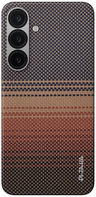 Чохол Pitaka Tactile Woven Case Sunset for Samsung Galaxy S25 Plus (KS2503S) - 3 - 1