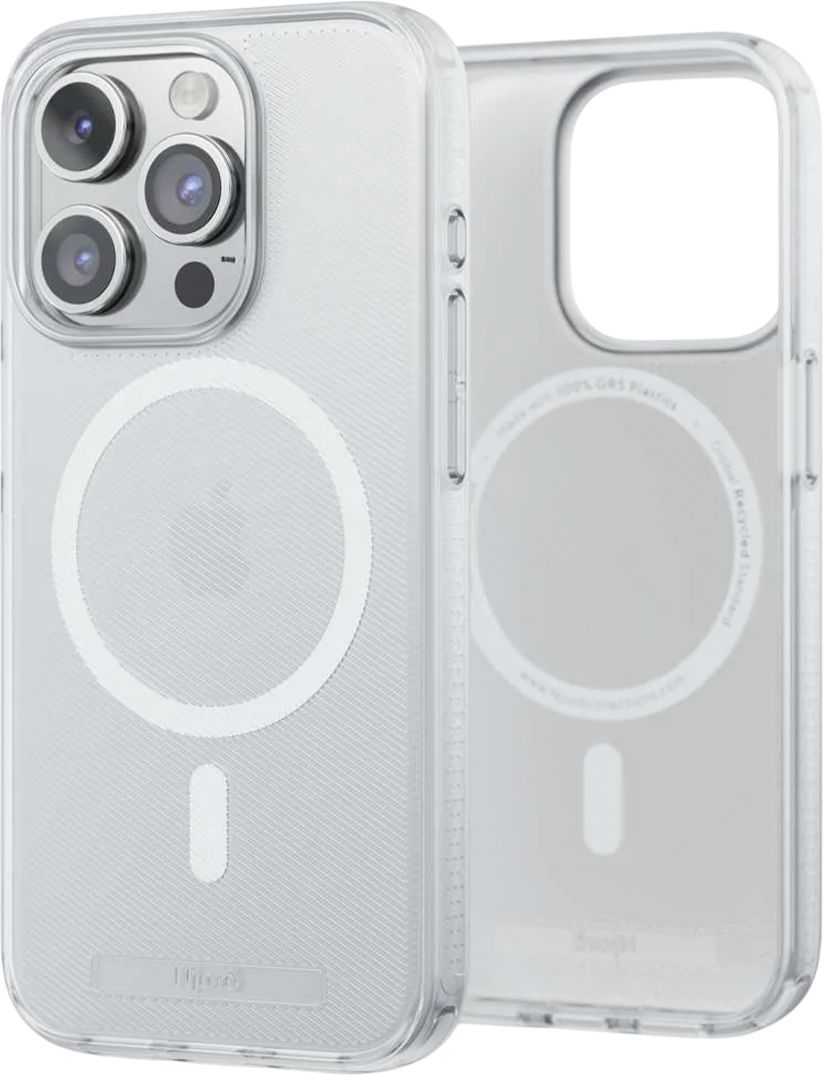 Чехол-накладка Njord 100% GRS MagSafe Case Translucent для iPhone 15 Pro Max