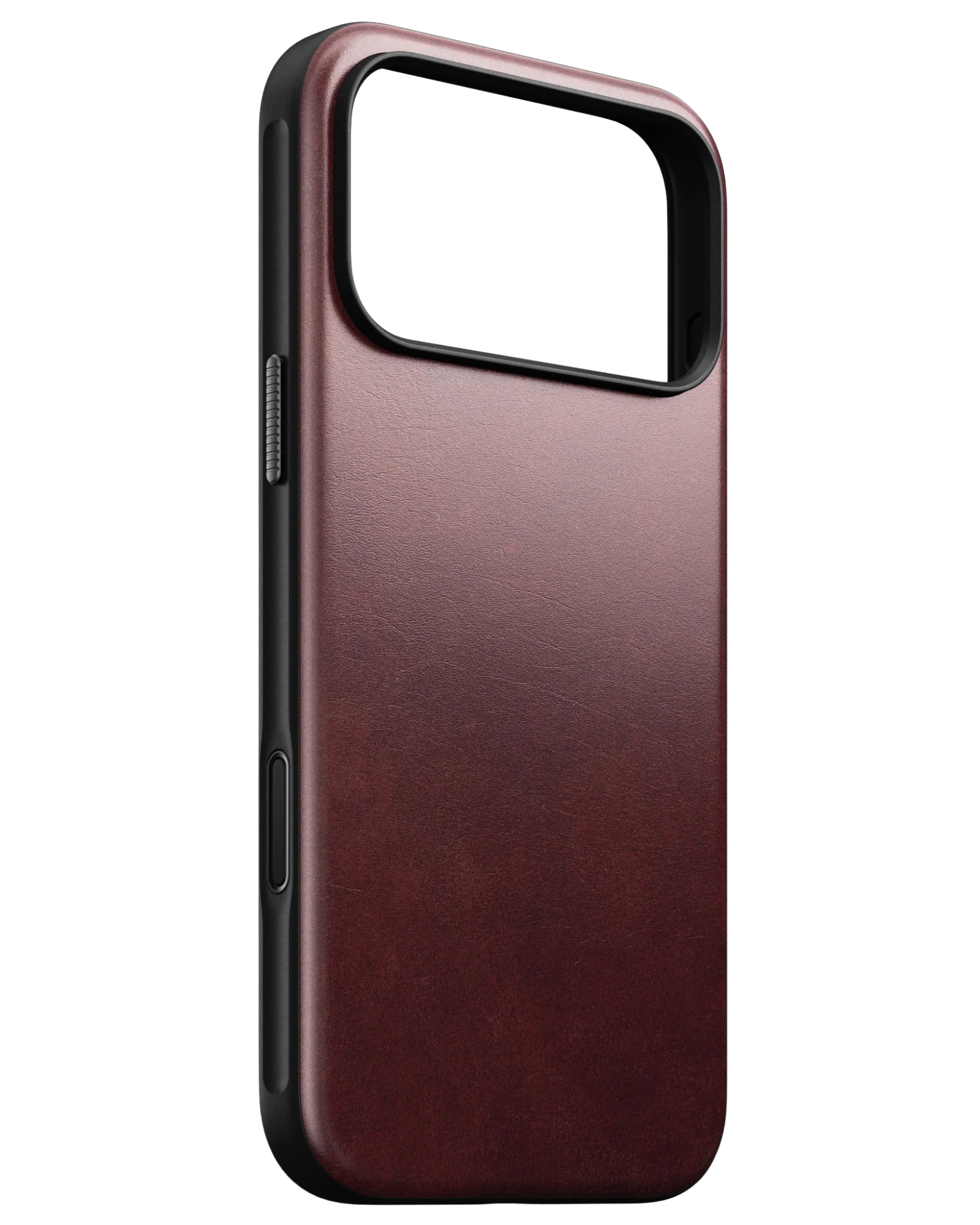 Шкіряний чохол Nomad Modern Horween Burgundy для iPhone 17 Pro Max