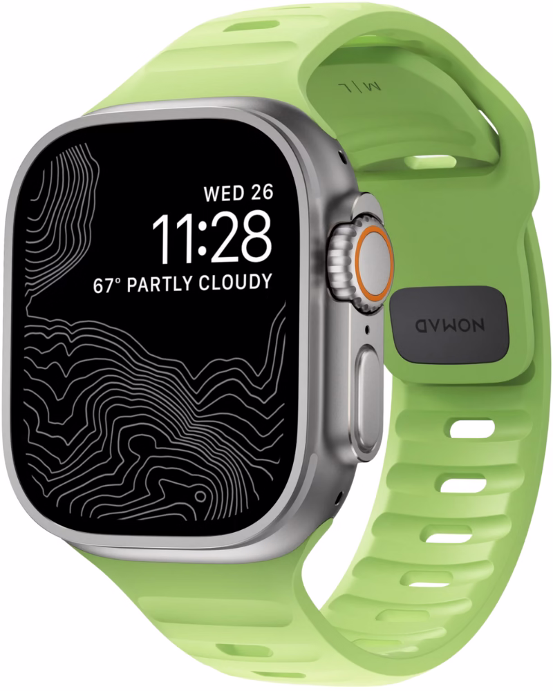 Ремешок Nomad Sport Band Glow 2.0 для Apple Watch 46mm/49mm