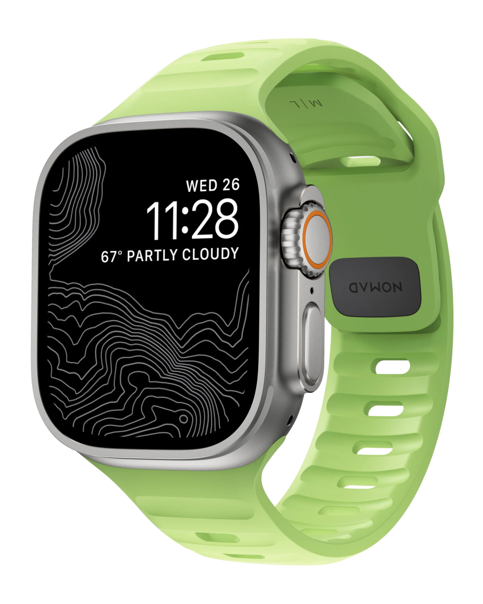 Ремінець Nomad Sport Band Glow 2.0 для Apple Watch 46mm/49mm