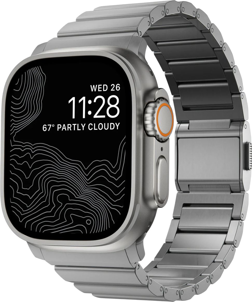 Nomad Titanium Band Natural Hardware Natural 46mm/49mm