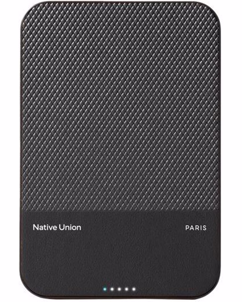 Портативна батарея Native Union (Re) Classic Qi2 5000 мАг Black