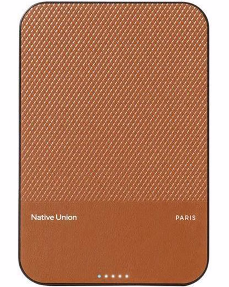 Портативна батарея Native Union (Re) Classic Qi2 5000 мАг Tan